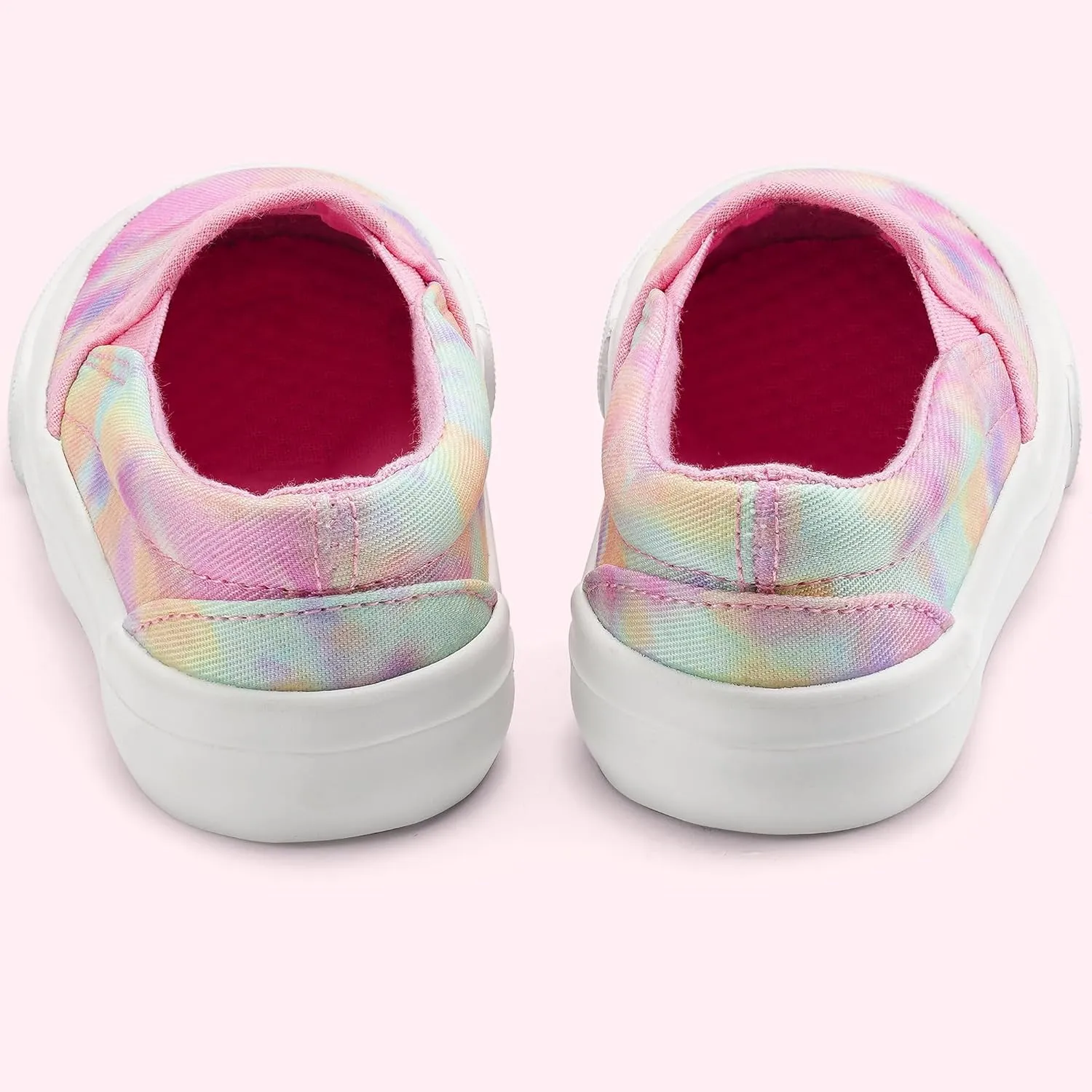 Kids Shoes Toddlers Canvas Sneakers Slip-on Comfortable Light Weight Causal Running Tennis Shoes for Boys Girls