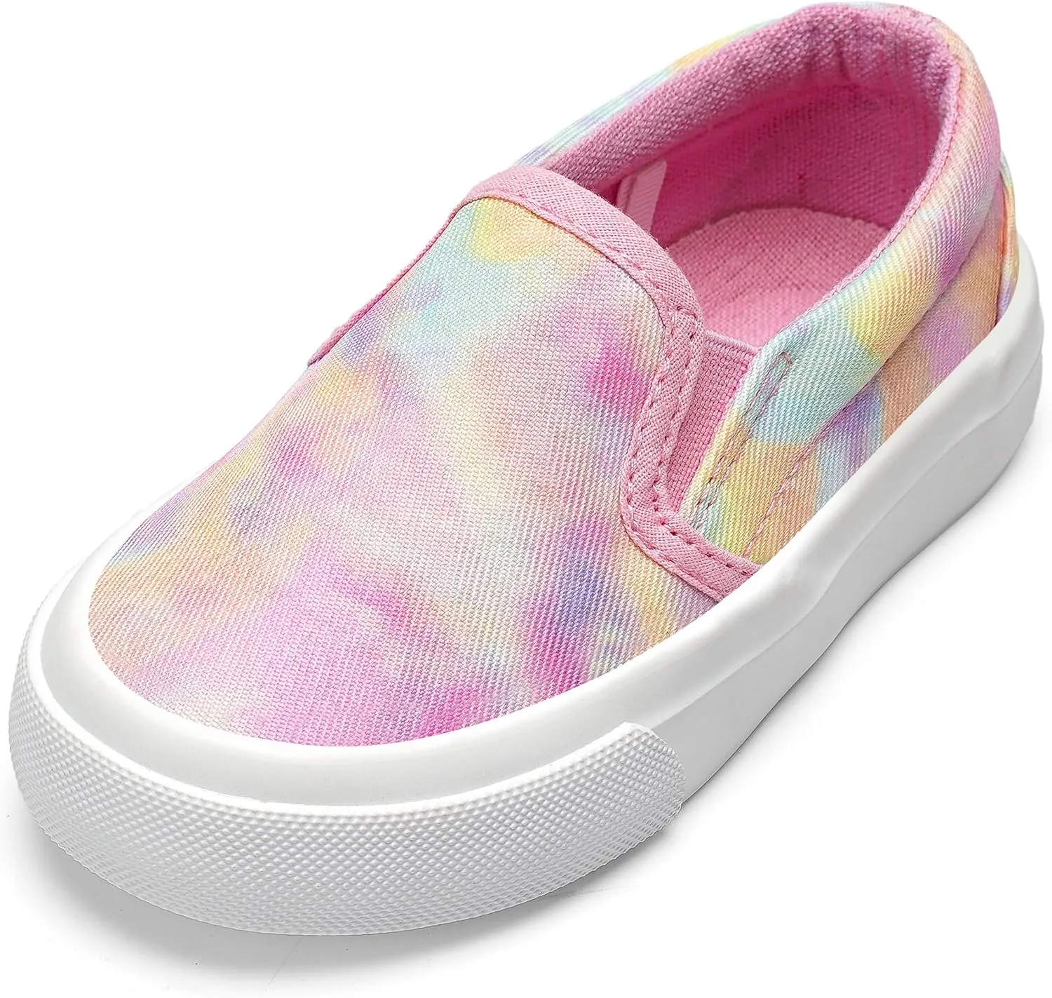 Kids Shoes Toddlers Canvas Sneakers Slip-on Comfortable Light Weight Causal Running Tennis Shoes for Boys Girls