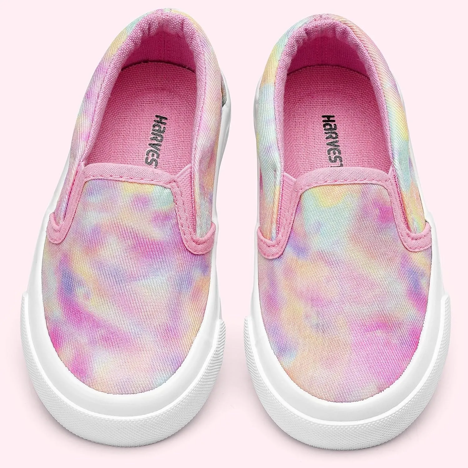 Kids Shoes Toddlers Canvas Sneakers Slip-on Comfortable Light Weight Causal Running Tennis Shoes for Boys Girls