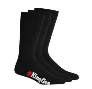 KING GEE K09230 BAMBOO WORK SOCK - 3 PACK