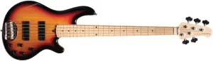 Lakland Skyline Series 55-01 5-Strings Bass Guitar, Three Tone Sunburst