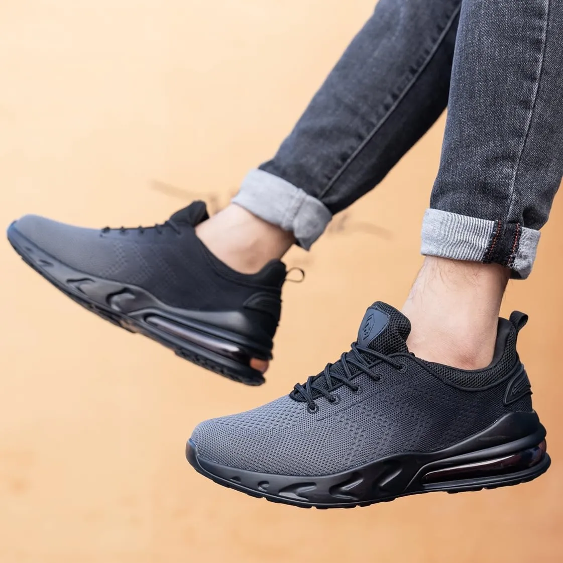 LARNMERN Mens Non Slip Work Shoes Slip On Water Resistant Walking Sneakers Zapatos Trabajo Waterproof Food Service Chef Kitchen
