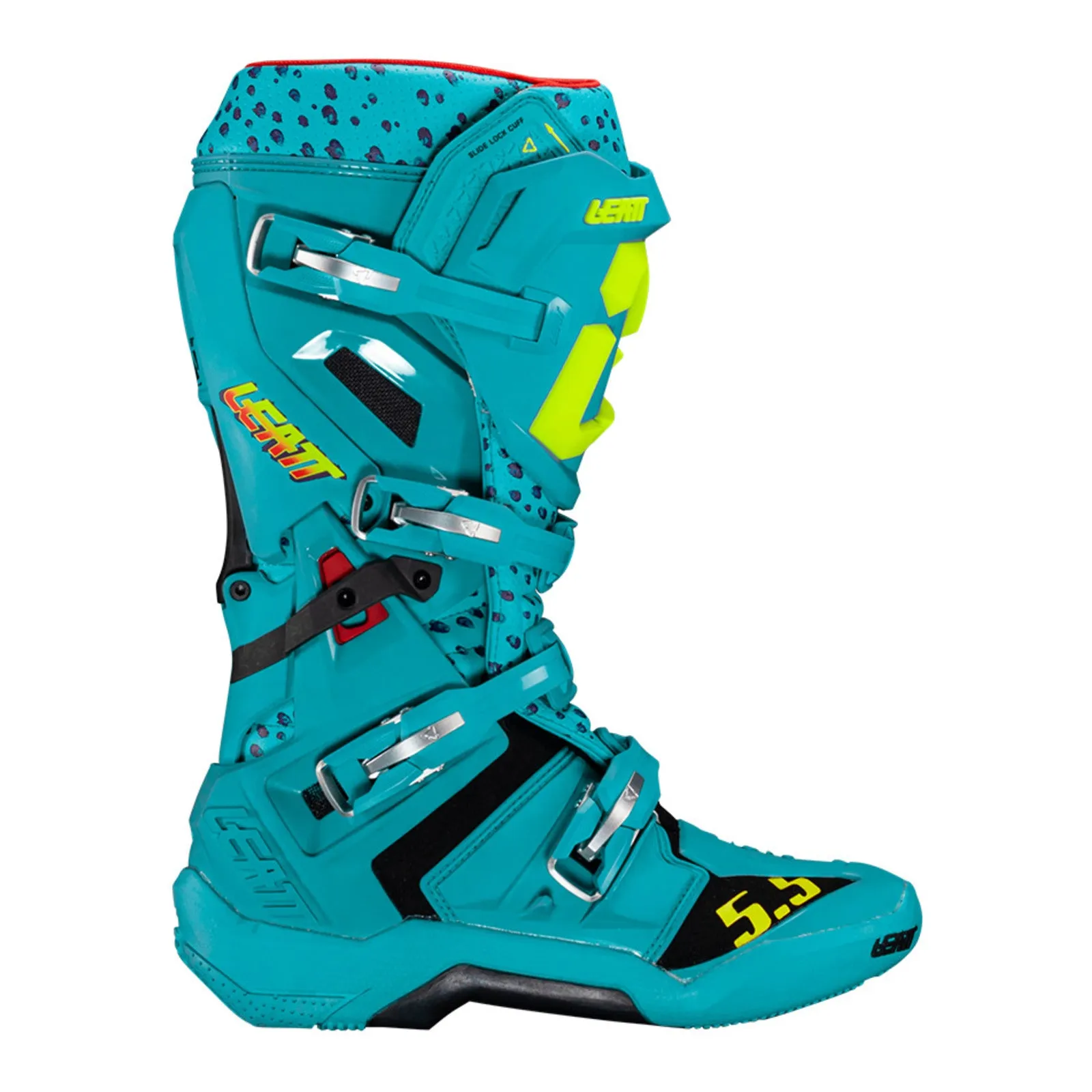 Leat 5.5 Flexlock Boot - Cheetah (US9-UK8)