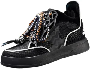 Leopard Print Fashion high Street Casual Middle Help Fashion Week Thick baseplate Shoes