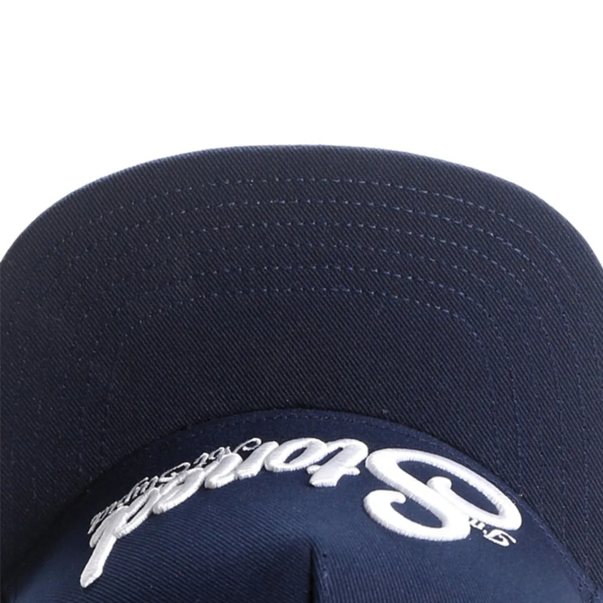 Letter embroidery hip hop flat brim snapback hat