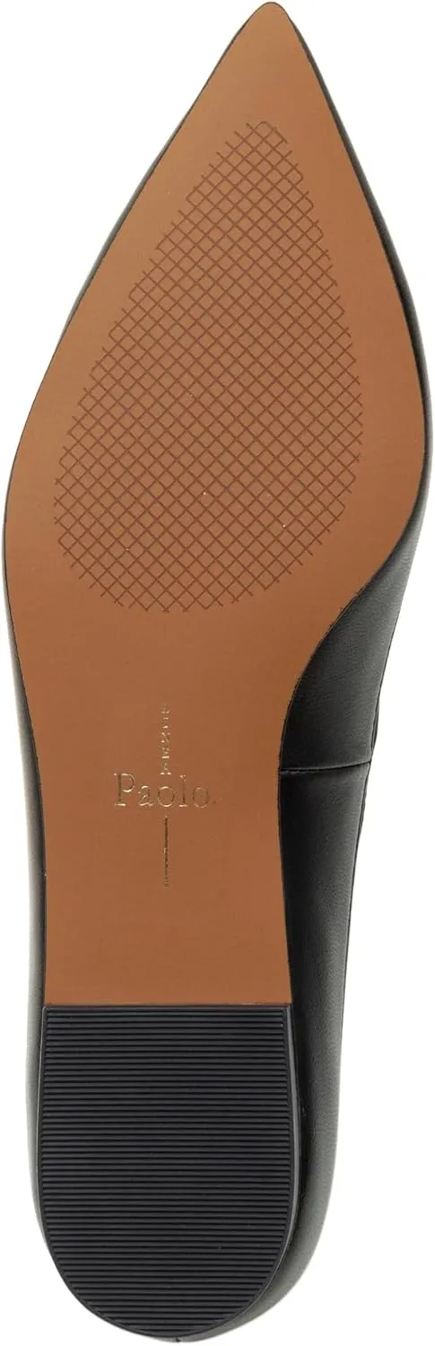 Linea Paolo - Novah - Womens Mesh Leather and Velvet Flats