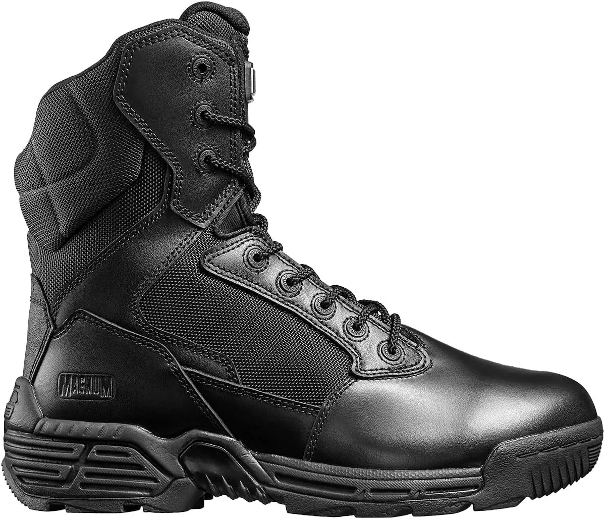 MAGNUM Men's Bragg Waterproof Tactical Boots for Men, Mens Military Hiking Boots, Breathable Light Weight Work Boots for Men