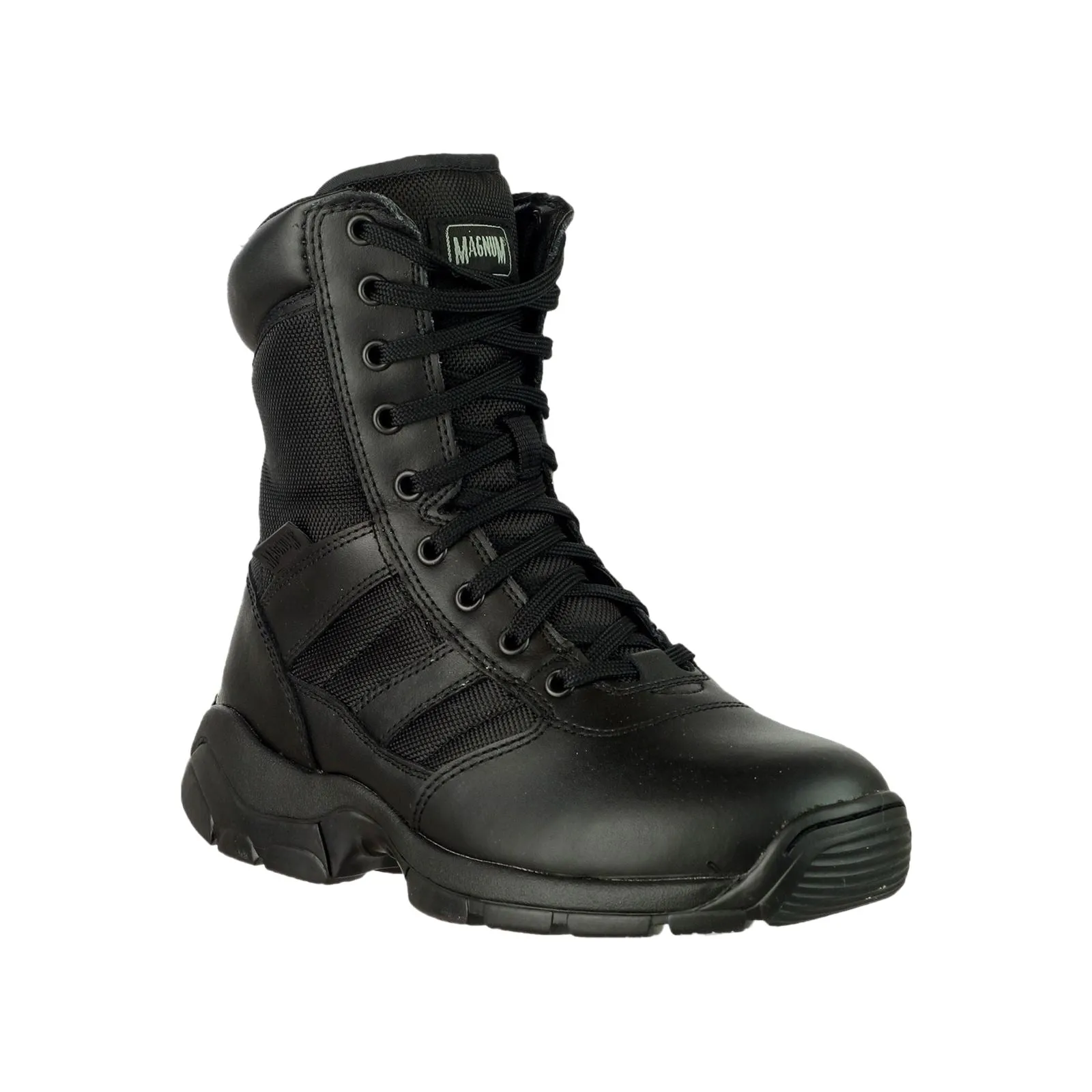Magnum Men's Panther 8.0 Side-Zip Uniform Boot in Black