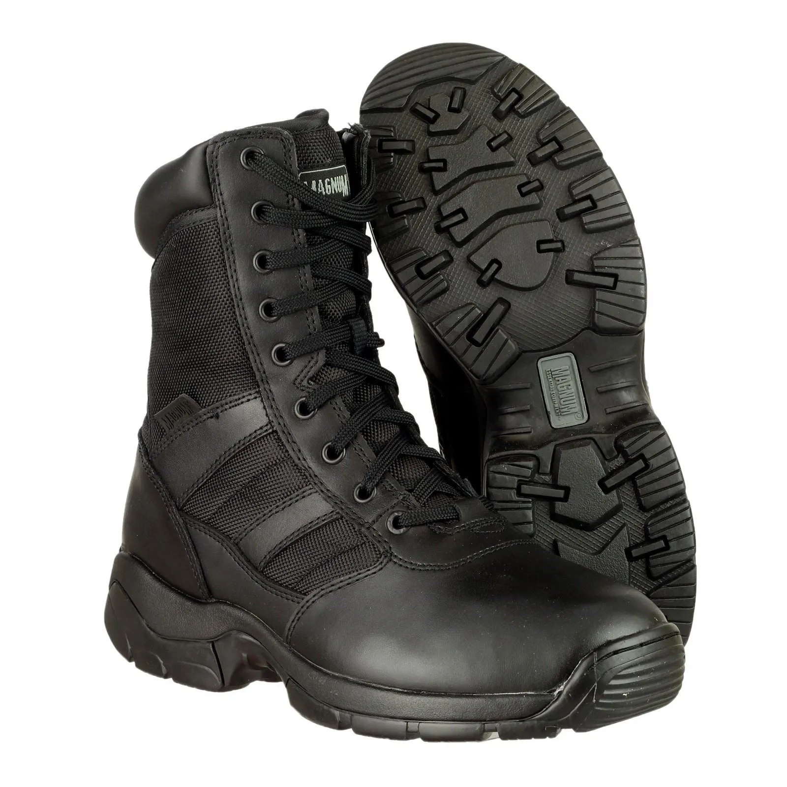 Magnum Panther 8.0 Leather/Nylon Black Safety Boots