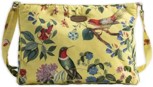 Maison d' Hermine Hand Bag Cotton Adjustable Shoulder Strap Cross Body Bag Tote purse with Zippered & Slip Pockets