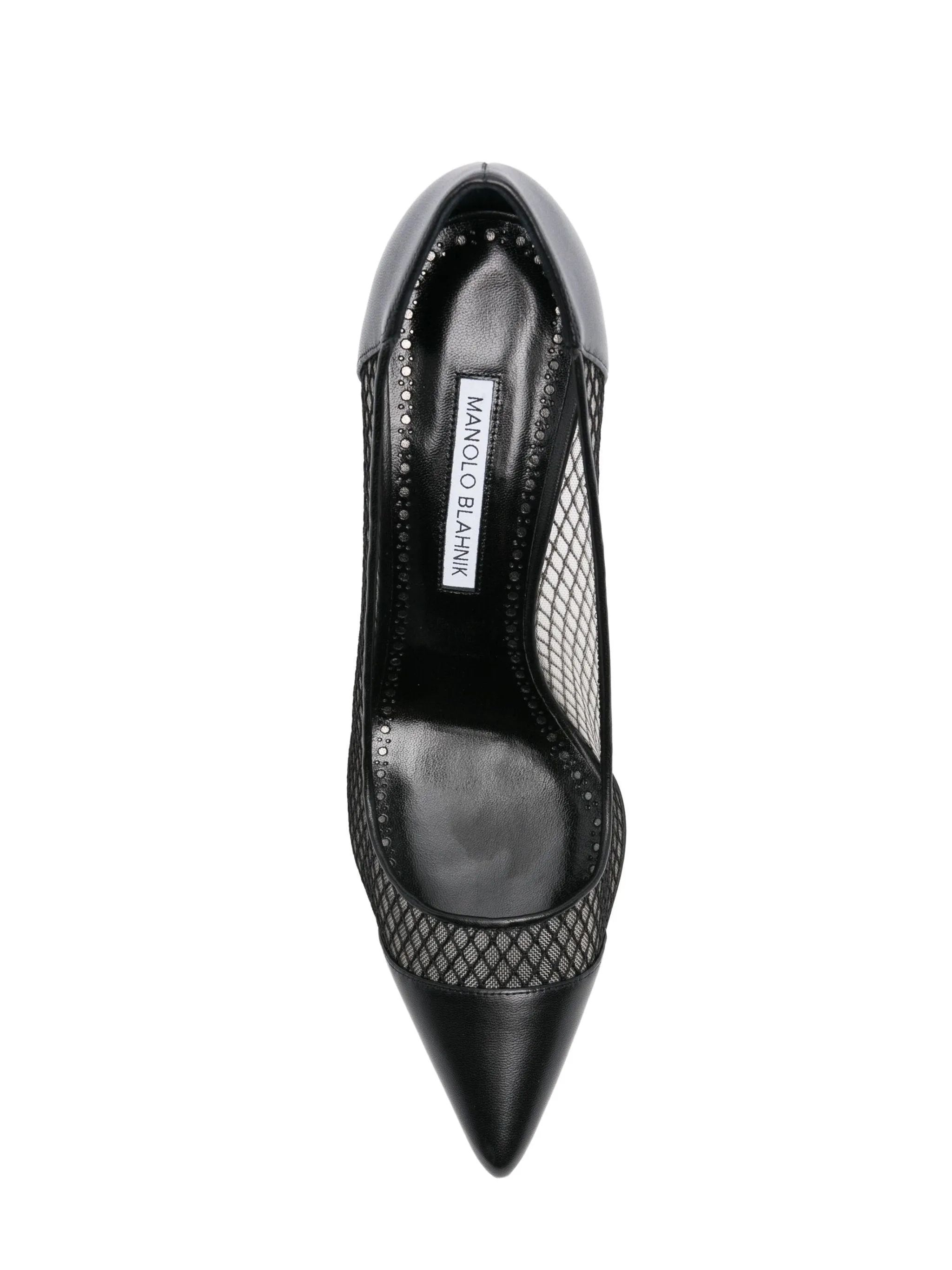 Manolo blahnik capcour svarta pumpar