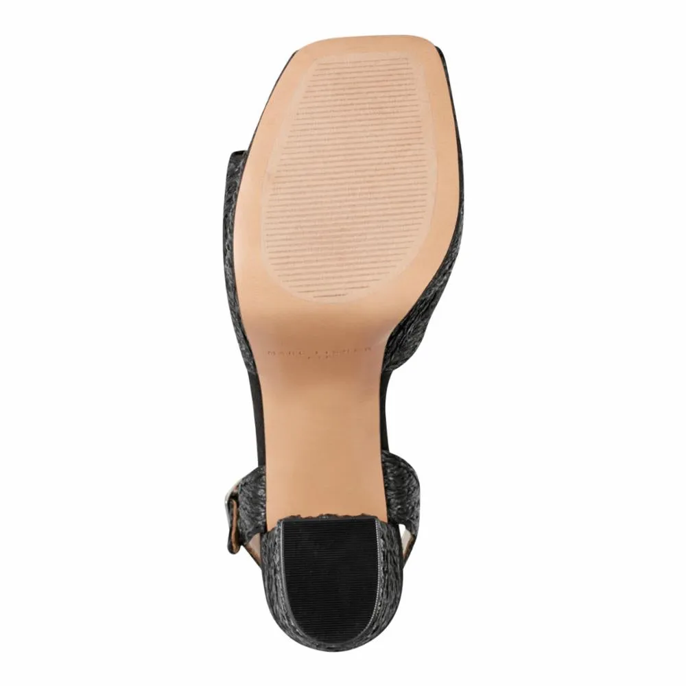 Marc Fisher LTD CALYN2 BLACK/BLACK/PE STRIPS JHSNL24-
