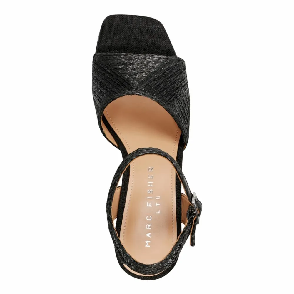 Marc Fisher LTD CALYN2 BLACK/BLACK/PE STRIPS JHSNL24-