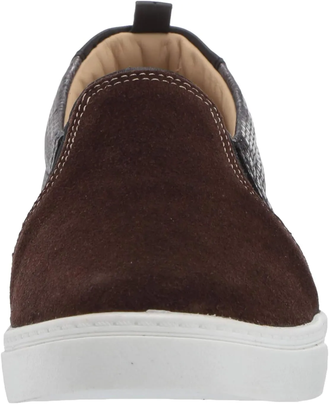 Marc Joseph New York Unisex-Child Kids Boys/Girls Leather Made in Brazil Luxury Suede Slip on Sneaker