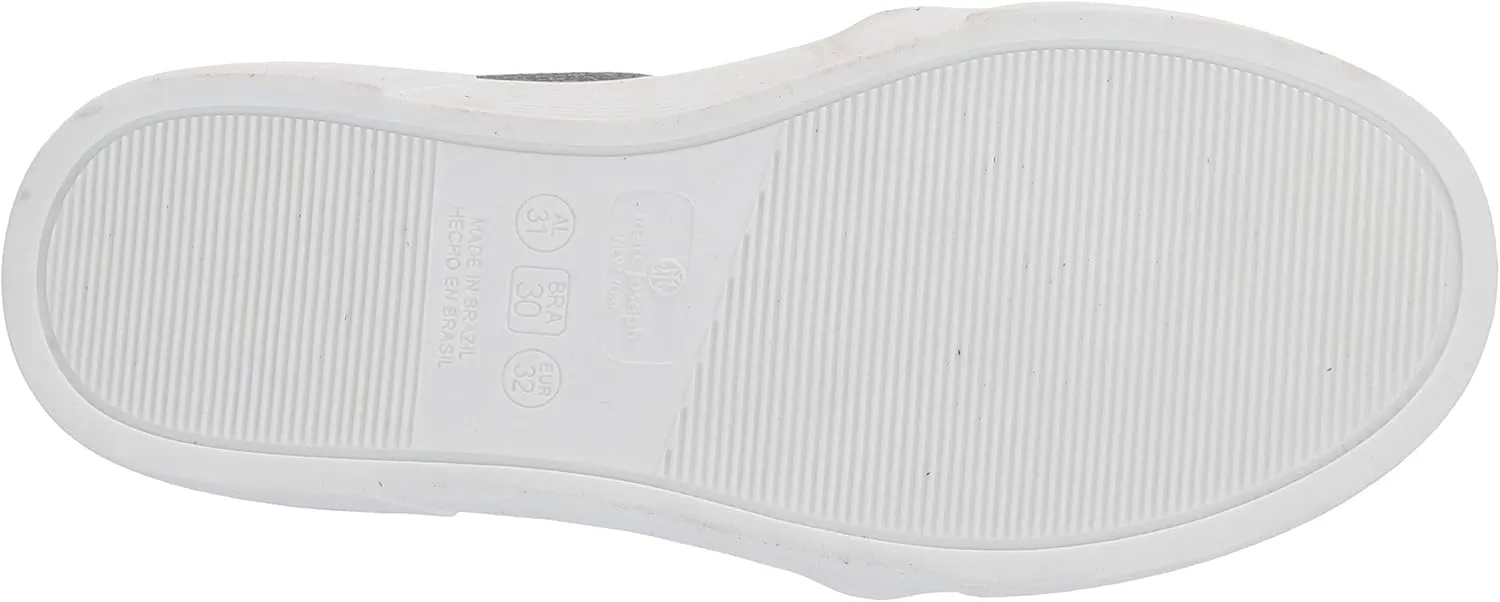 Marc Joseph New York Unisex-Child Kids Boys/Girls Leather Made in Brazil Luxury Suede Slip on Sneaker