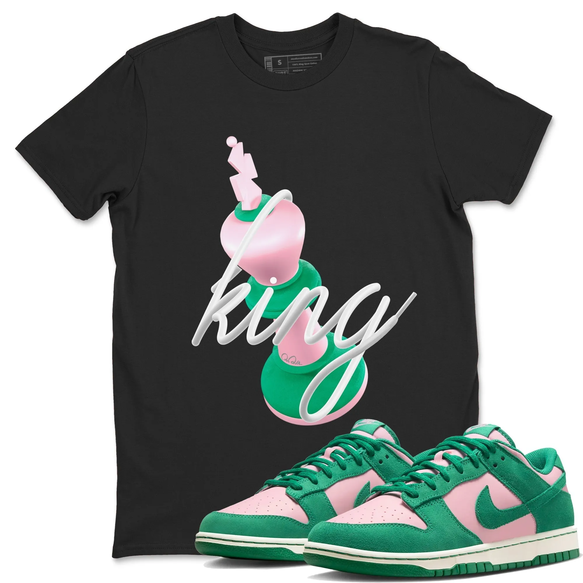 Medium Soft Malachite SNRT Tees Customer-approved 3D Modern - King Pink Sneaker Dunk