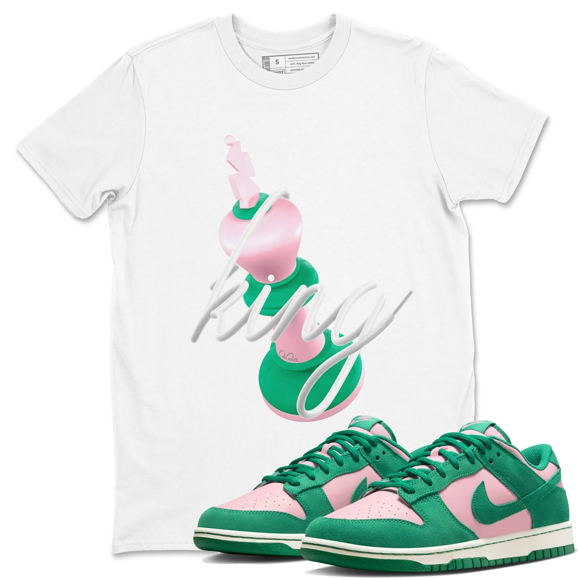 Medium Soft Malachite SNRT Tees Customer-approved 3D Modern - King Pink Sneaker Dunk