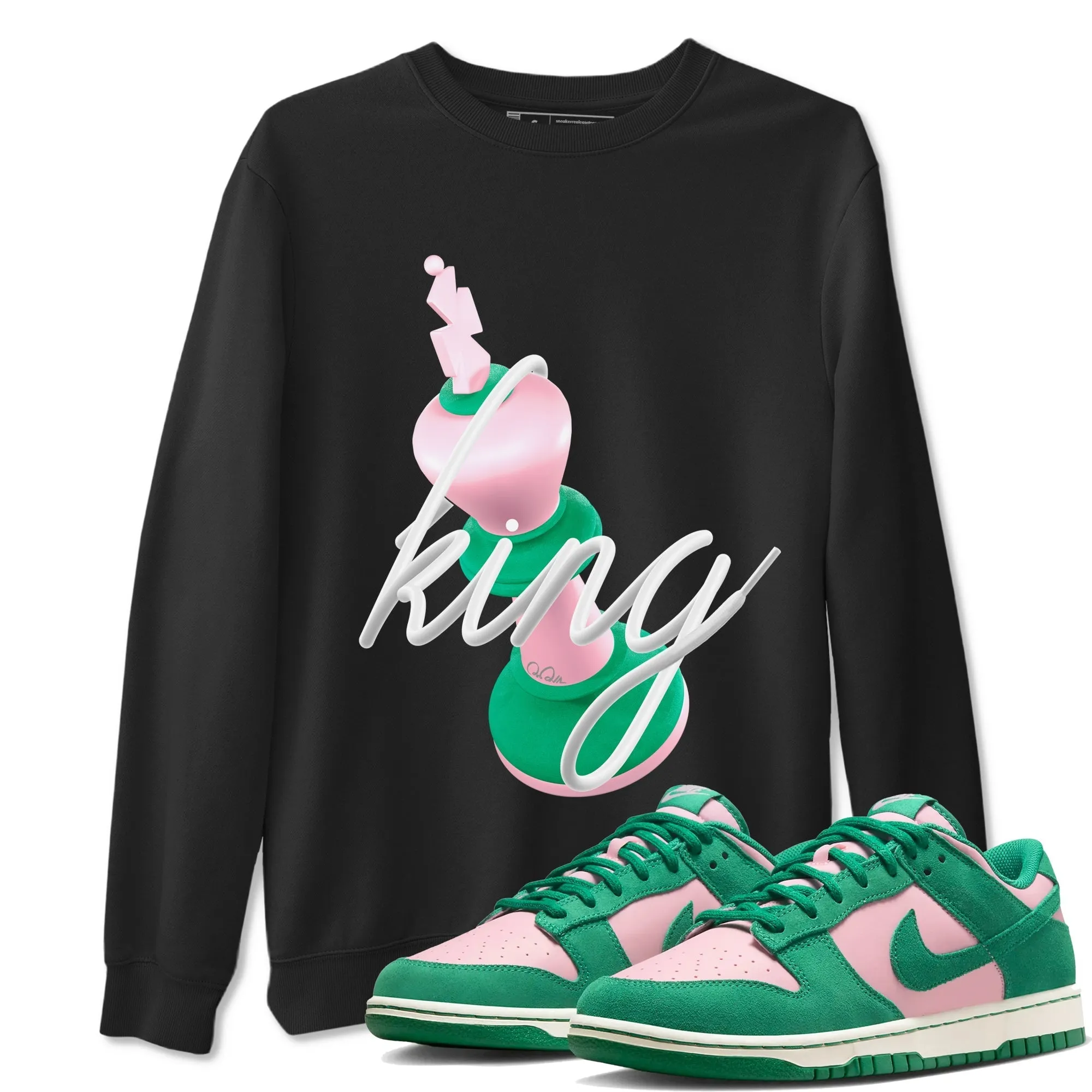 Medium Soft Malachite SNRT Tees Customer-approved 3D Modern - King Pink Sneaker Dunk