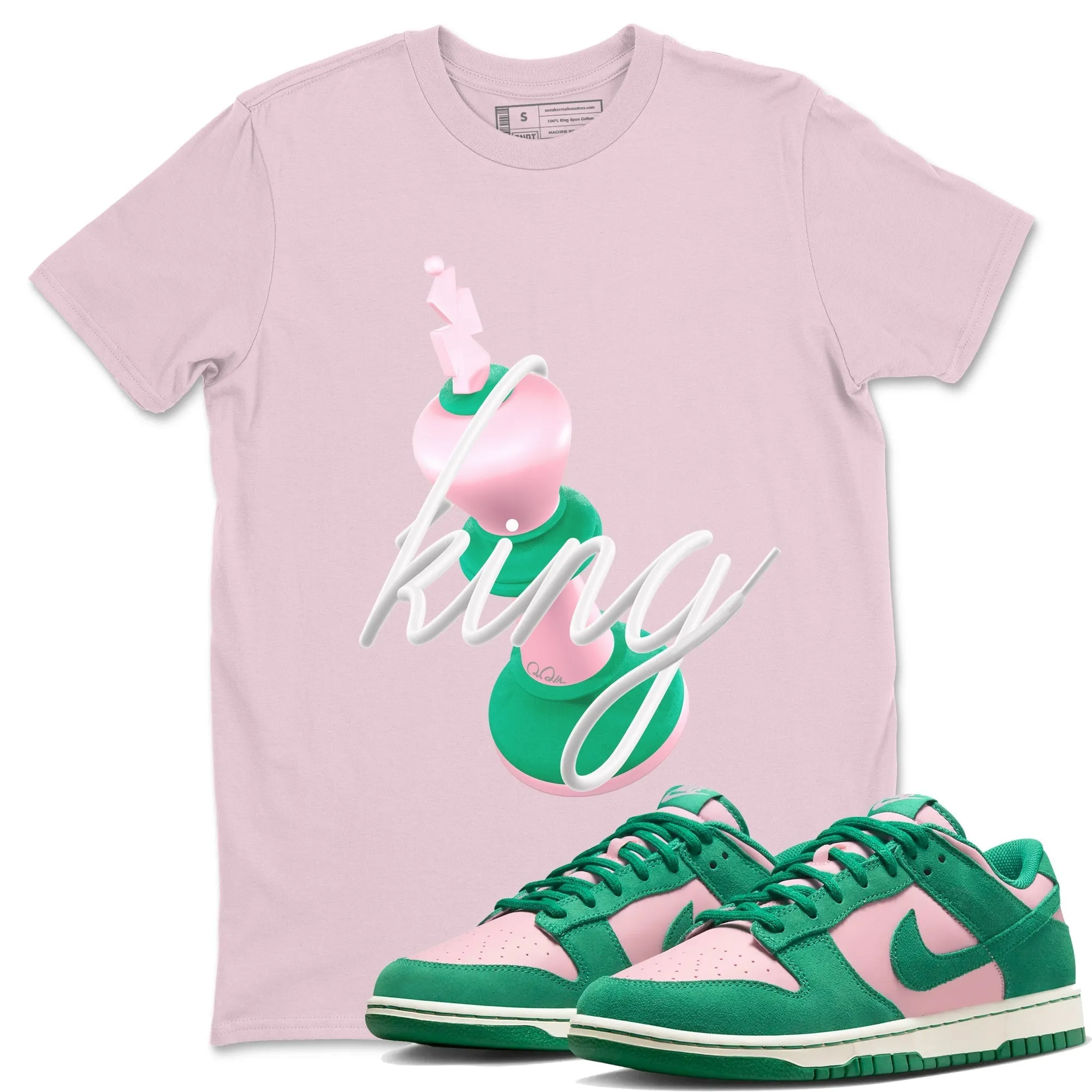 Medium Soft Malachite SNRT Tees Customer-approved 3D Modern - King Pink Sneaker Dunk