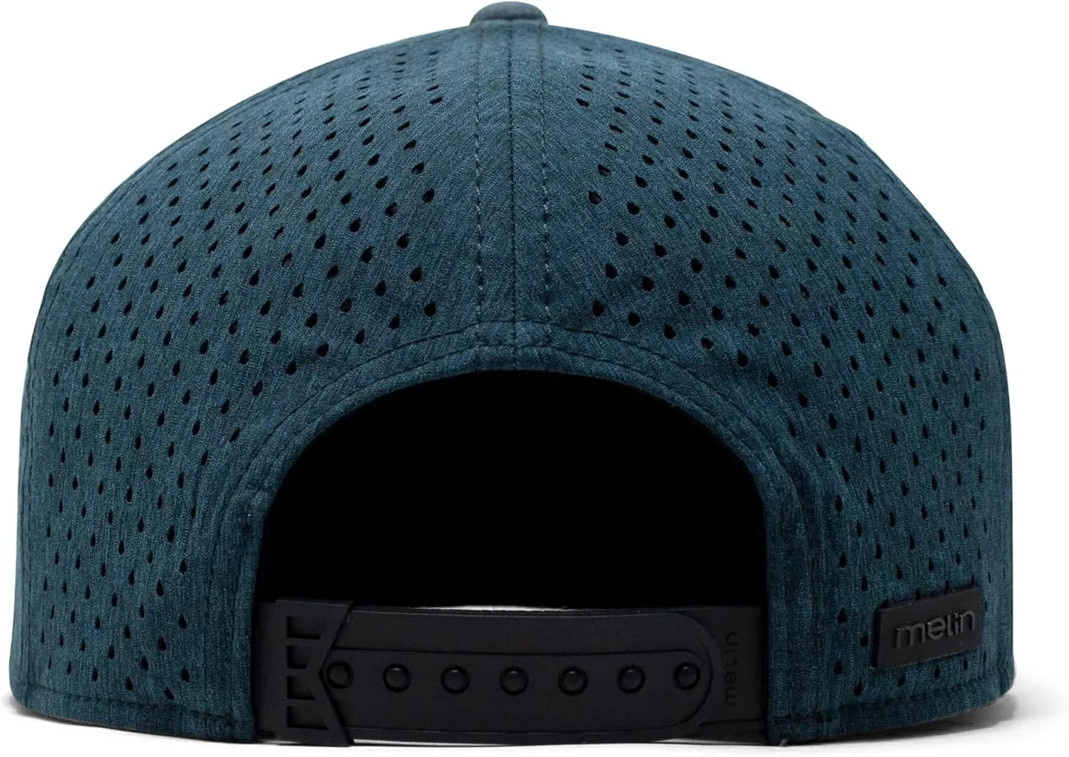 melin Trenches Icon Hydro, Performance Snapback Hat, Water-Resistant Flat Bill Caps for Men & Women, Golf, Running or Workout