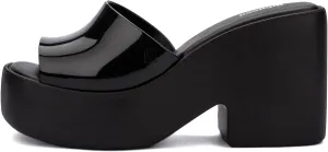 Melissa Posh Slip-On Platform Jelly Heels for Women