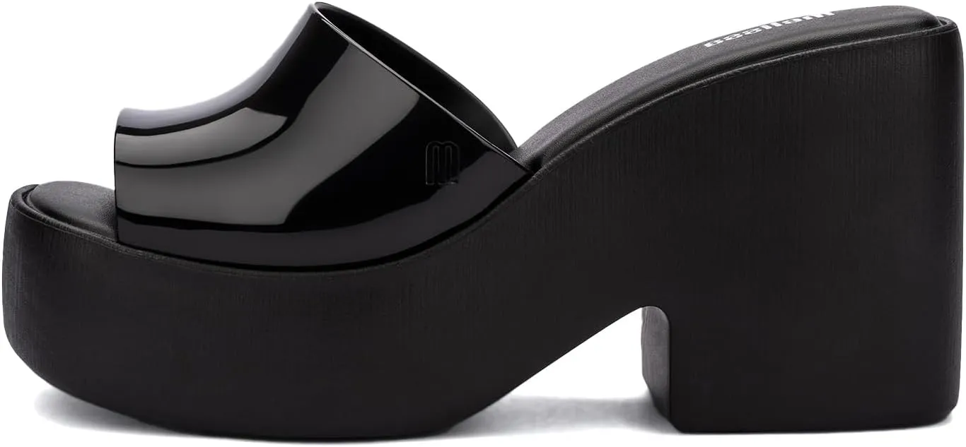 Melissa Posh Slip-On Platform Jelly Heels for Women