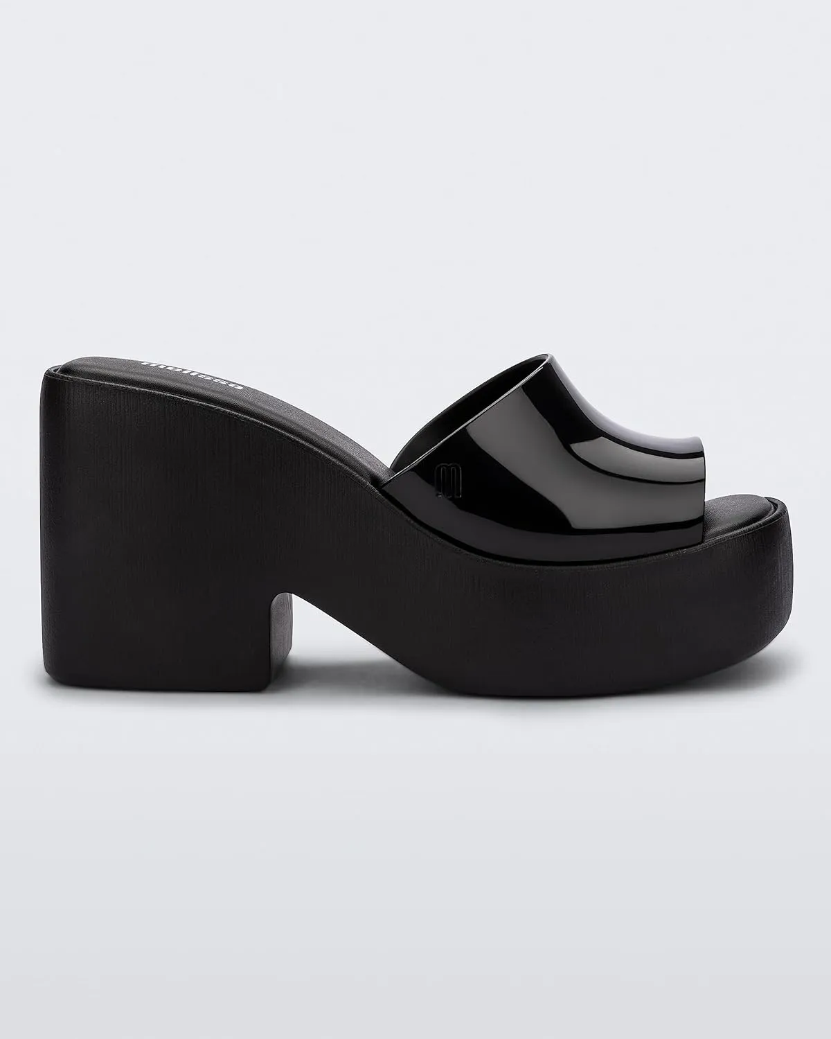 Melissa Posh Slip-On Platform Jelly Heels for Women