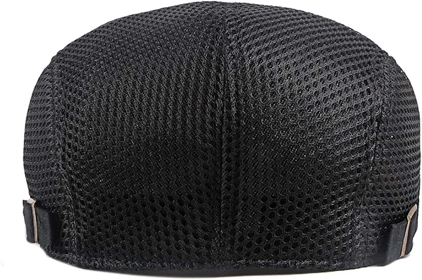 Men Breathable Mesh Summer Hat Newsboy Beret Flat Cap