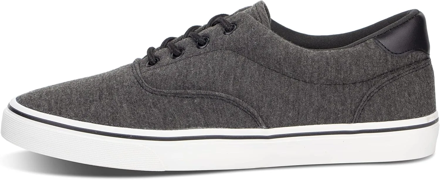 Men's Black Classic Low Top Shoes Canvas Fashion Sneaker with Soft Insole Causal Dress Shoes for Men Comfortable Walking Shoes