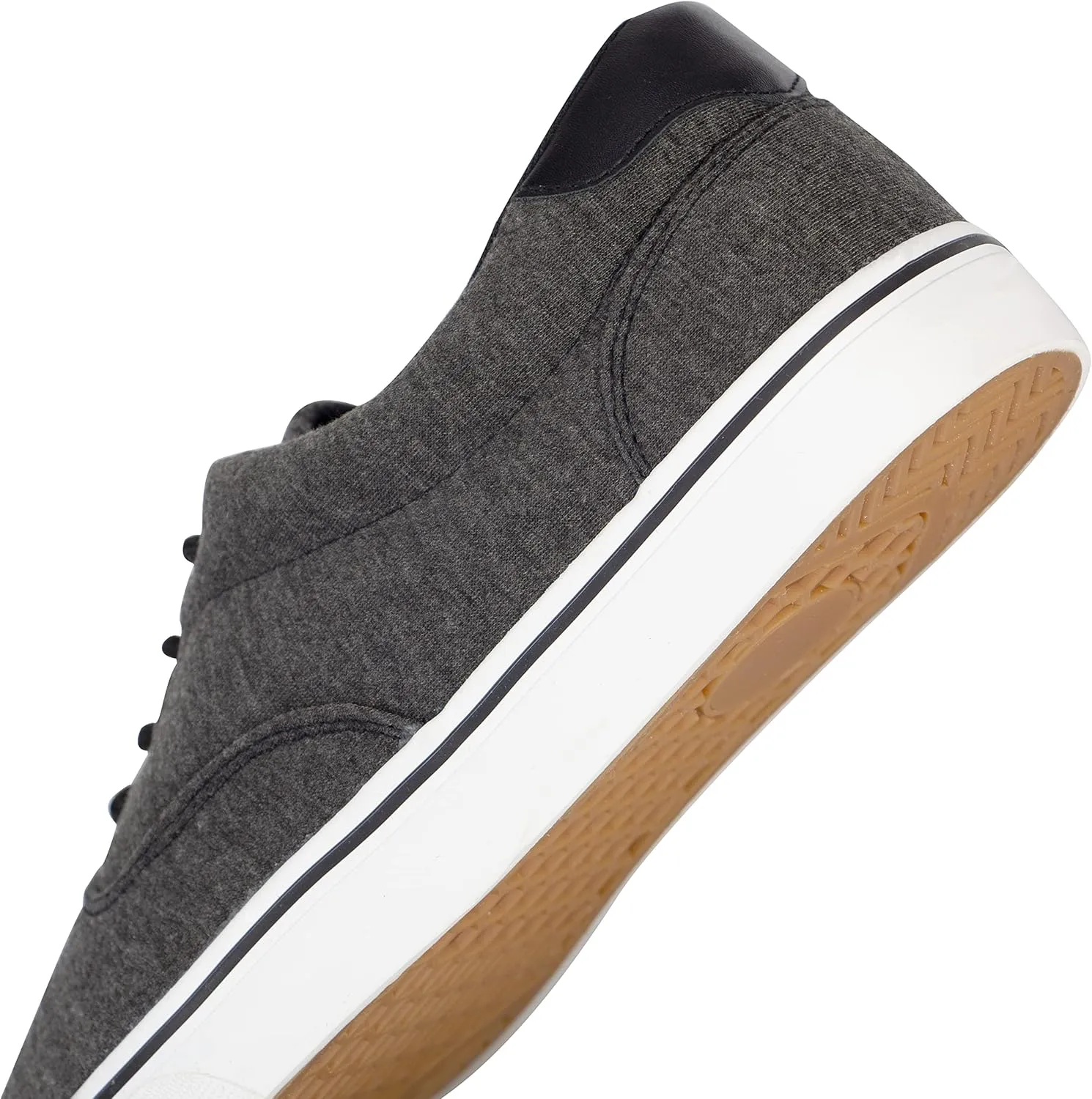 Men's Black Classic Low Top Shoes Canvas Fashion Sneaker with Soft Insole Causal Dress Shoes for Men Comfortable Walking Shoes