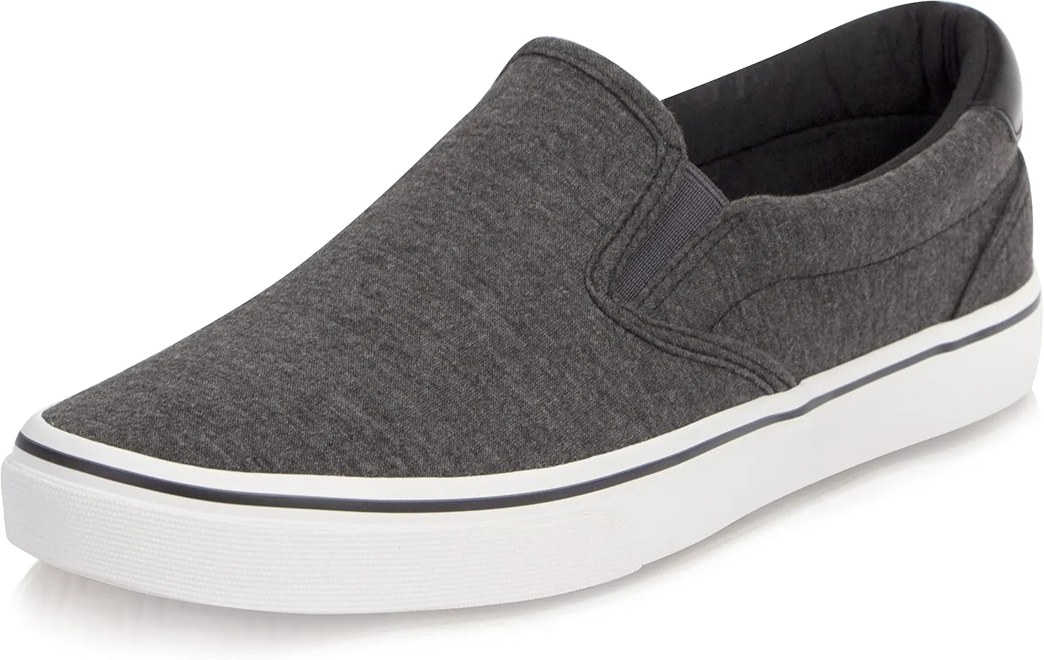 Men's Black Classic Low Top Shoes Canvas Fashion Sneaker with Soft Insole Causal Dress Shoes for Men Comfortable Walking Shoes