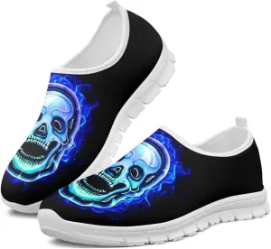Mens Slip-on Walking Shoes Casual Lightweight Workout Sneakers Breathable Mesh Loafers Comfortable Flat SizeUS 5-14
