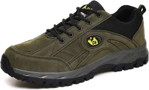 Mens Walking Waterproof Boots Trekking Shoes Lightweight Vent Breathable Hiking Shoes