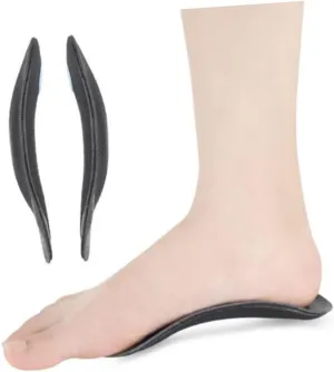 Men's Women's Flat Foot Insoles Breathable Arch Support Insoles Latex Pads Non-Slip Comfortable