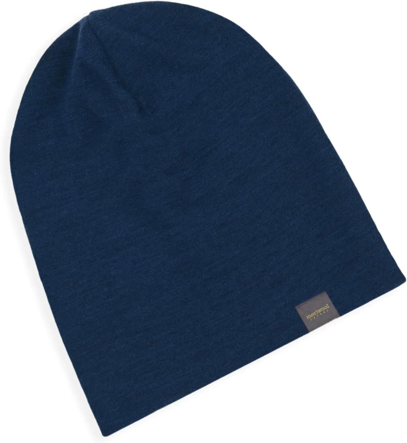 MERIWOOL Unisex Merino Wool Cuff Beanie Winter Hat for Men and Women
