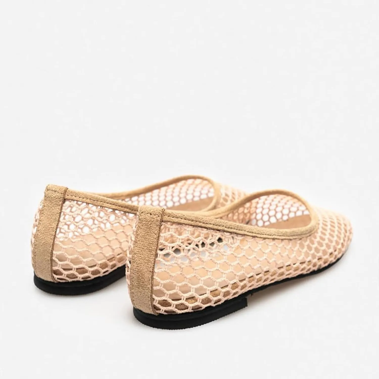 Mesh Ballet Flats for Women Breathable and Comfortable Round Toe Shoes - Avant-Garde Casual & Elegant Design