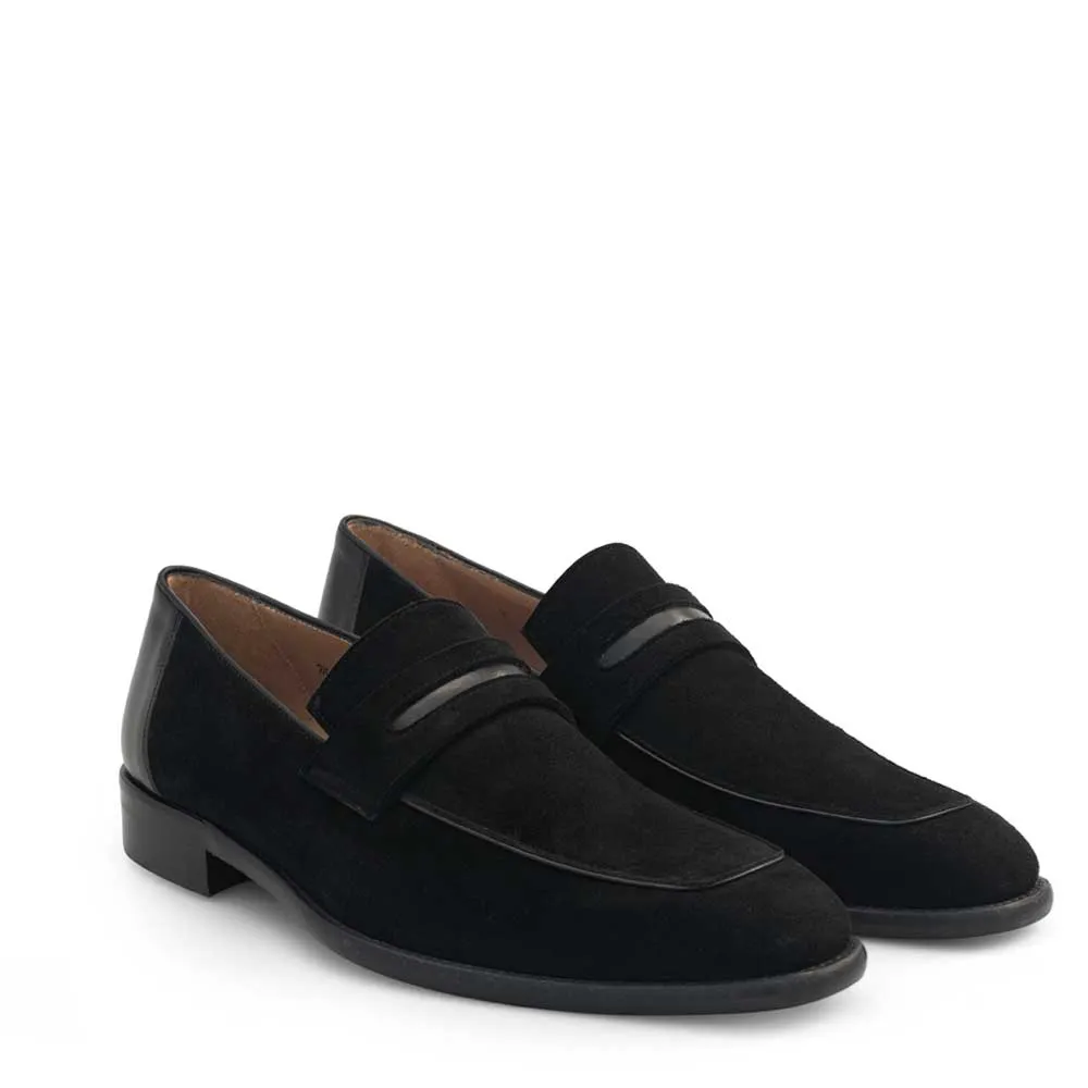 Mezlan 21470 Men's Shoes Suede Leather Penny Loafer (MZ3800)