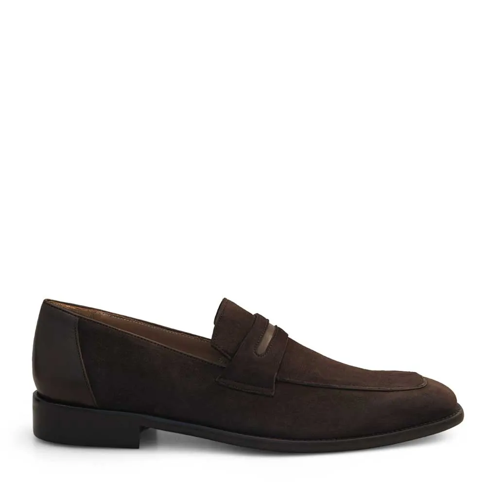 Mezlan 21470 Men's Shoes Suede Leather Penny Loafer (MZ3800)