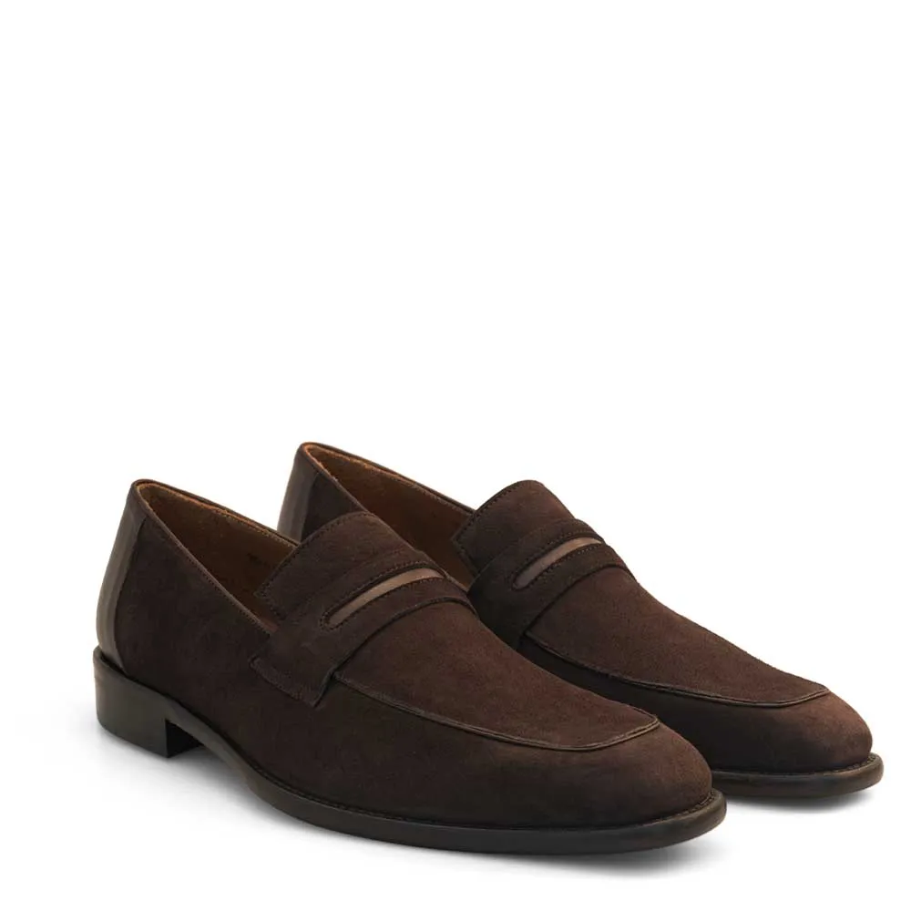 Mezlan 21470 Men's Shoes Suede Leather Penny Loafer (MZ3800)