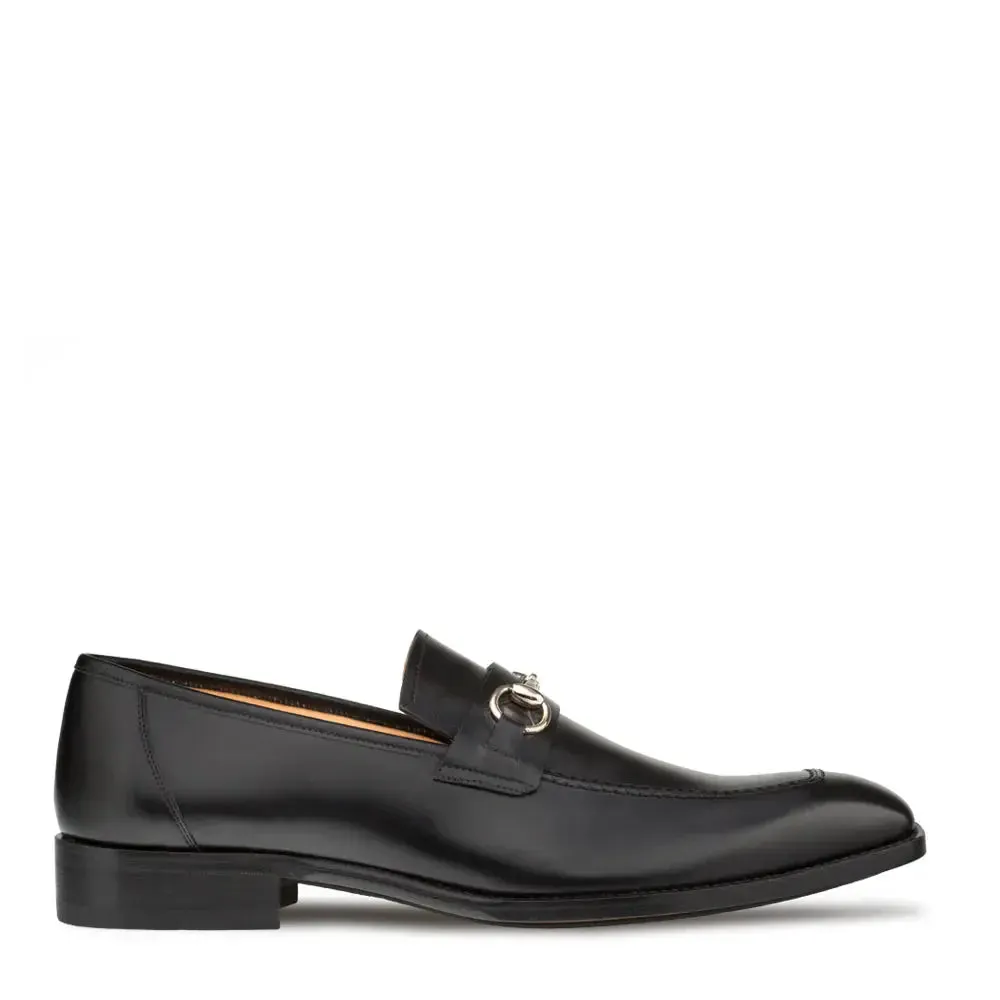 Mezlan Ornament E20482 Black Genuine Loafers