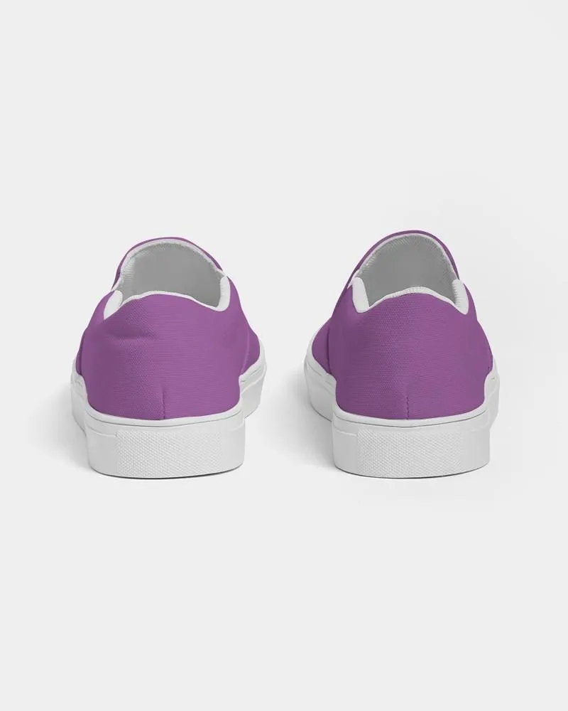 Midtone Purple Slip-On Canvas Sneakers | Women's | C40M80Y0K0