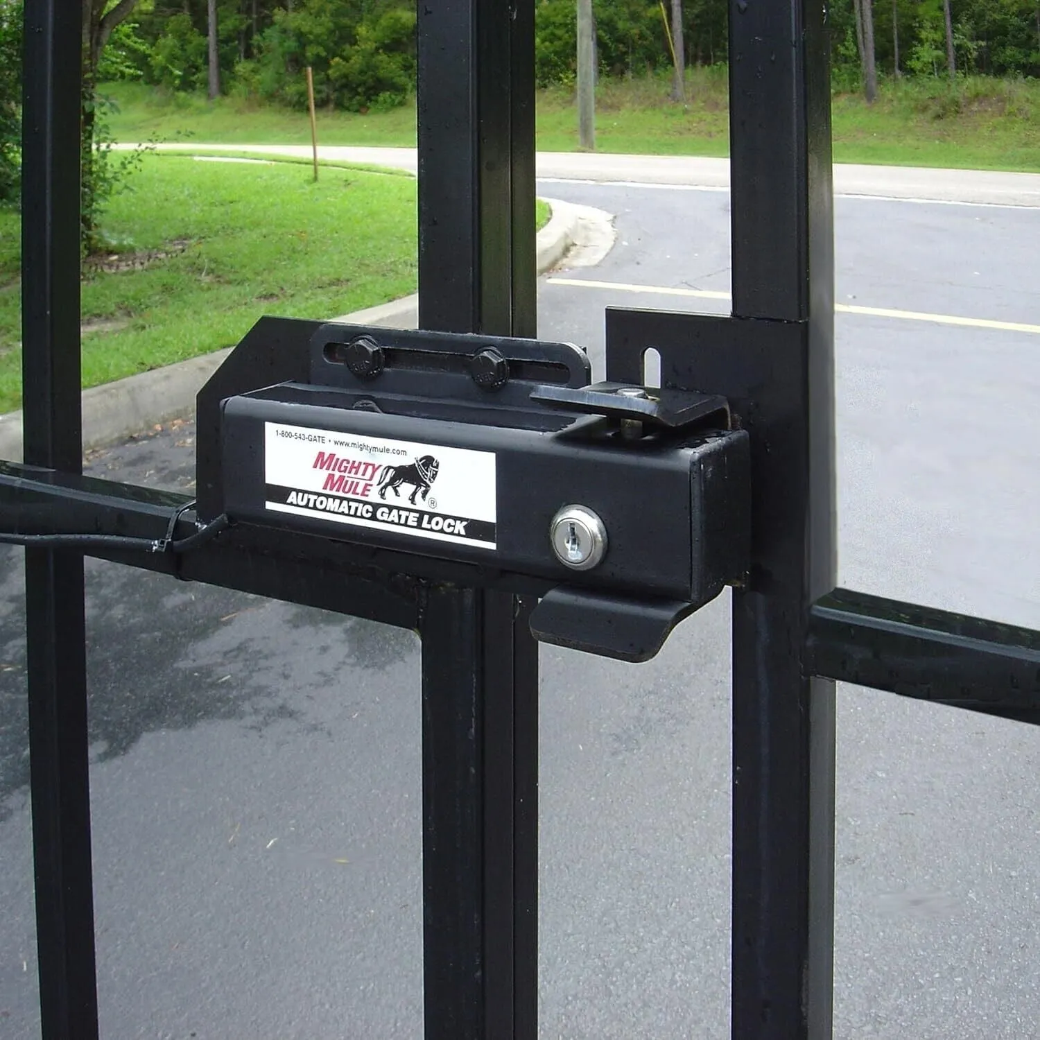Mighty Mule FM143 Automatic Gate Lock for Single and Dual Swing Gate Openers
