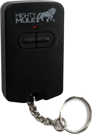 Mighty Mule(FM134)Dual Button Gate Opener Remote ,Black