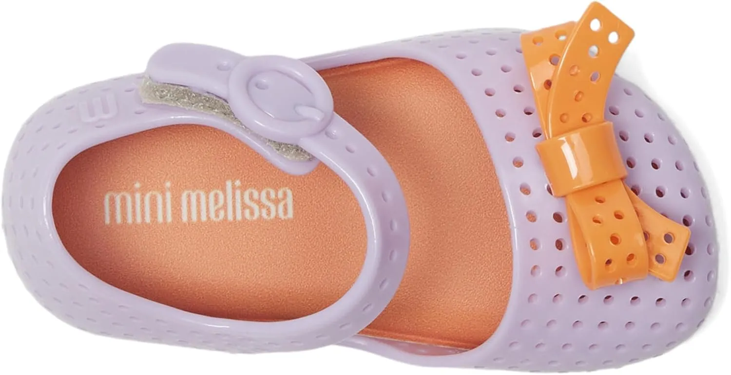 mini melissa Girl's Furadinha Pop Baby (Toddler/Little Kid) Ballet Flat