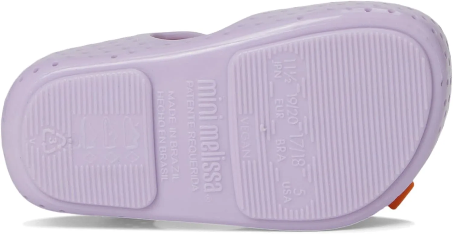 mini melissa Girl's Furadinha Pop Baby (Toddler/Little Kid) Ballet Flat