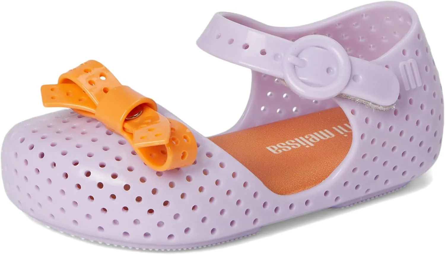 mini melissa Girl's Furadinha Pop Baby (Toddler/Little Kid) Ballet Flat