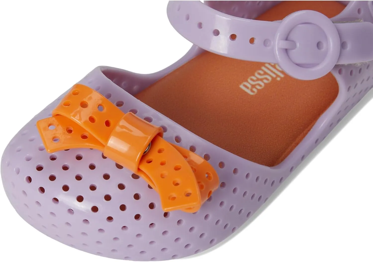 mini melissa Girl's Furadinha Pop Baby (Toddler/Little Kid) Ballet Flat