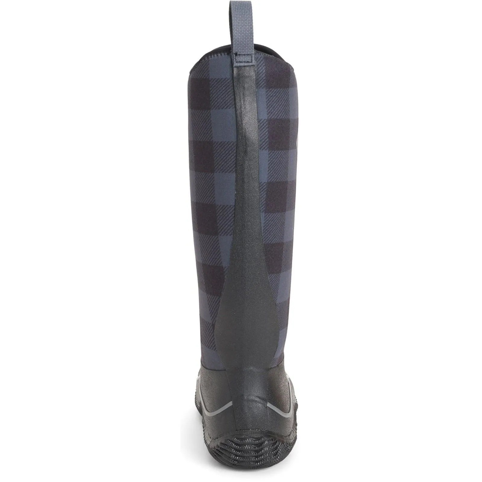 Muck Boots Women's Hale Wellington in Black/Grey Plaid