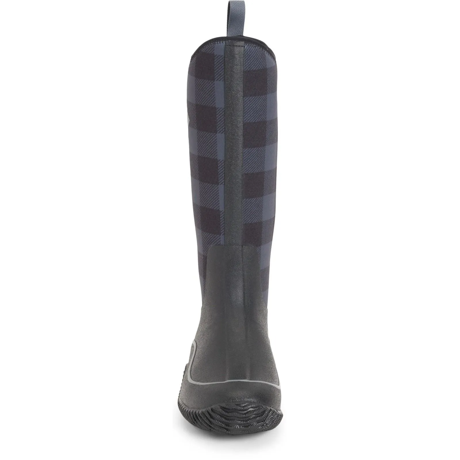Muck Boots Women's Hale Wellington in Black/Grey Plaid