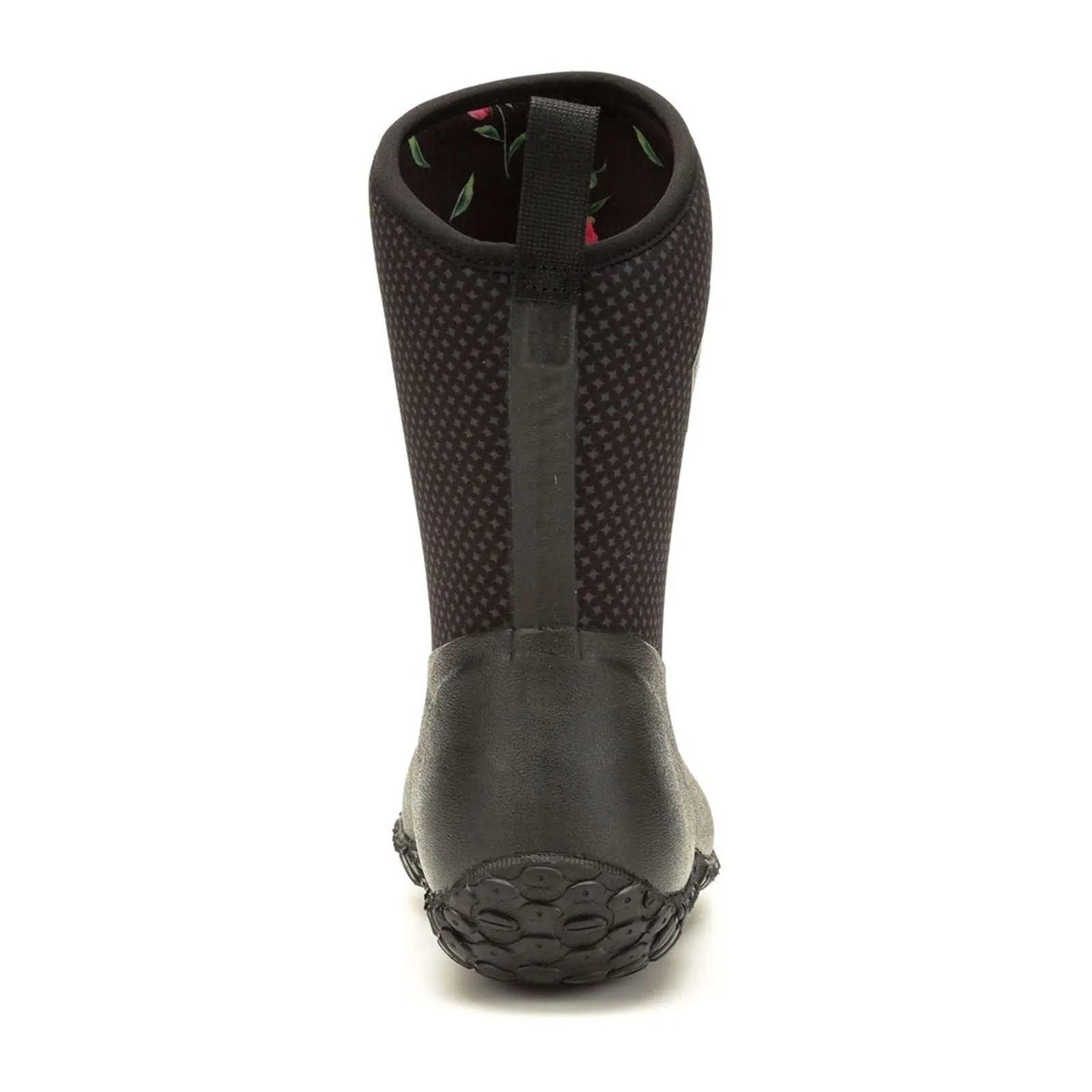 Muck Boots Women's RHS Muckster II Short Boots in Charcoal/Peony Roses